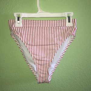 High waisted bikini bottoms